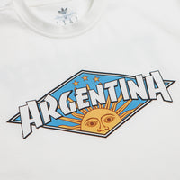 Adidas x Thrasher x AFA Argentina T-Shirt in Core White thumbnail