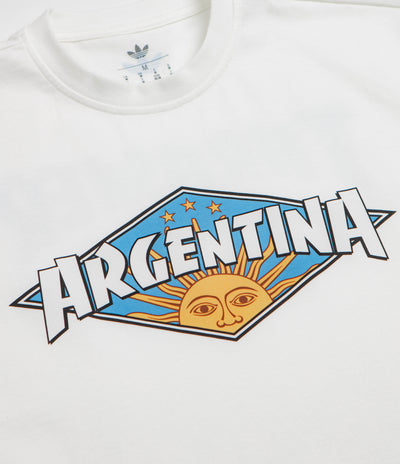 Adidas x Thrasher x AFA Argentina T-Shirt in Core White