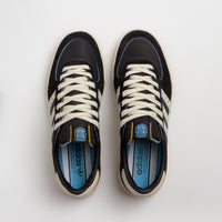 Adidas x Thrasher x AFA Glenburn Shoes in Core Black and Cream White / Gum5 thumbnail