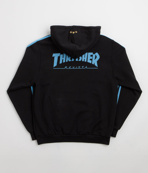 Adidas x Thrasher x AFA Hoodie - Black | flatspot