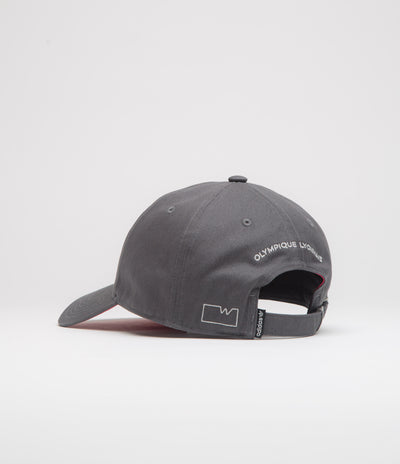Adidas x Wall Street x Olympique Lyonnais Cap - Grey Five / Active Pink
