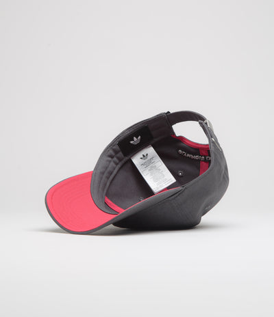 Adidas x Wall Street x Olympique Lyonnais Cap - Grey Five / Active Pink