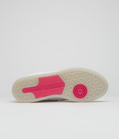 Adidas x Wall Street x Olympique Lyonnais Centennial 85 Low Shoes in FTWR White and FTWR White / Active Pink
