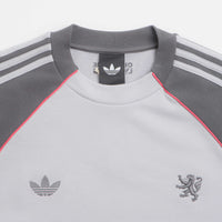 Adidas x Wall Street x Olympique Lyonnais Crewneck Sweatshirt in Solid Grey and Grey Five thumbnail