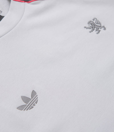 Adidas x Wall Street x Olympique Lyonnais Crewneck Sweatshirt in Solid Grey and Grey Five