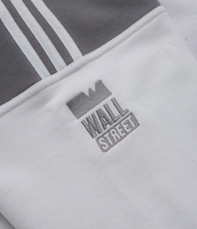 Adidas x Wall Street x Olympique Lyonnais Crewneck Sweatshirt in Solid Grey and Grey Five