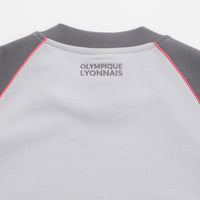 Adidas x Wall Street x Olympique Lyonnais Crewneck Sweatshirt in Solid Grey and Grey Five thumbnail