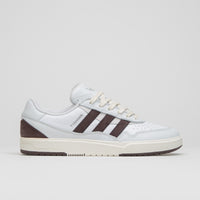 Adidas x Zach Saraceno Tyshawn II Shoes - Crystal White / Shadow Brown / Off White thumbnail