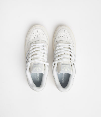 Adidas Forum 84 Low ADV Shoes - Chalk White / White / Cloud White