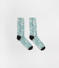 Salomon Cottage Core Crew Socks - Desert Sage / Green Ash / Vanilla Ice