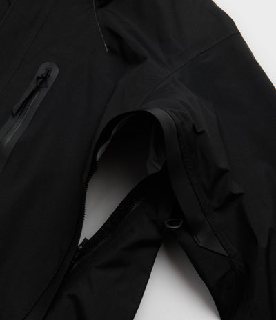 and wander 2.5L Hiker Rain Jacket - Black