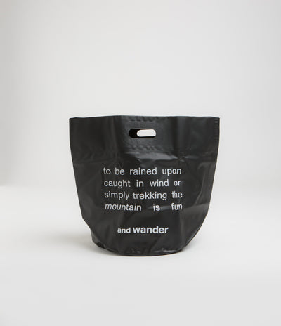 and wander 35L Storage Bucket in Black