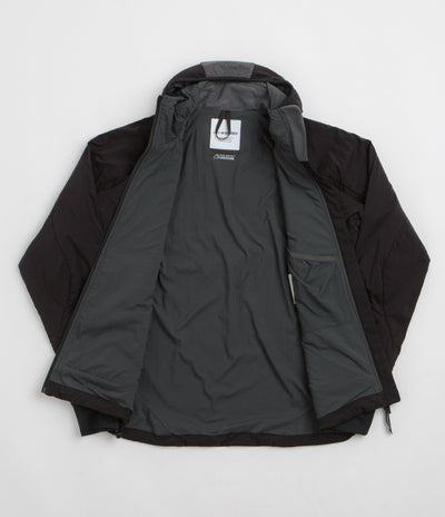 and wander Alpha Air Hoodie in Black
