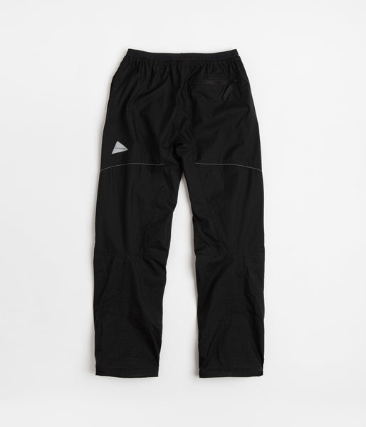 and wander Breath Rip Light Pants - Black | flatspot