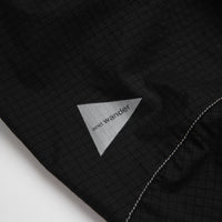 and wander Breath Rip Light Pants in Black thumbnail