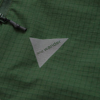 and wander Breath Rip Shorts in Green thumbnail