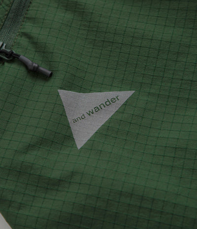 and wander Breath Rip Shorts in Green
