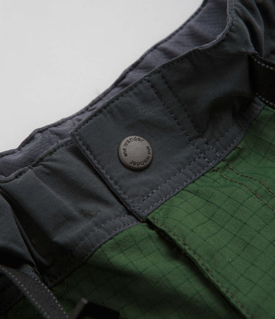 and wander Breath Rip Shorts in Green