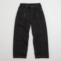 and wander Crinkled Nylon Pants in Black thumbnail
