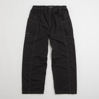 and wander Crinkled Nylon Pants in Black thumbnail