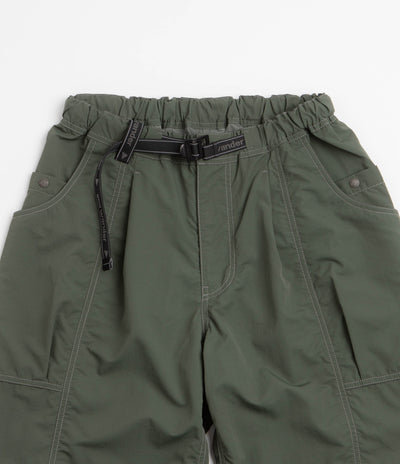 and wander Crinkled Nylon Pants - Olive