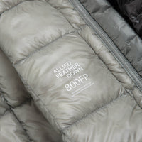 and wander Diamond Stitch Down Jacket in Grey thumbnail