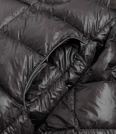 and wander Diamond Stitch Down Jacket in Grey
