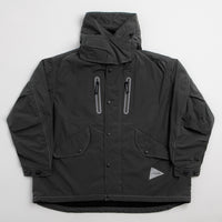 and wander Fishtail Octa Coat - Charcoal thumbnail