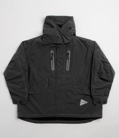 and wander Fishtail Octa Coat - Charcoal