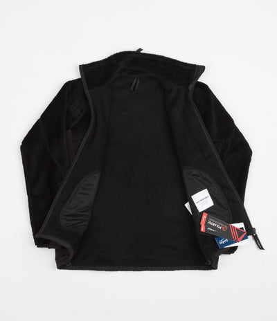 and wander High Loft Fleece in Black