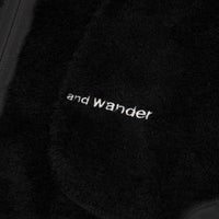 and wander High Loft Fleece in Black thumbnail