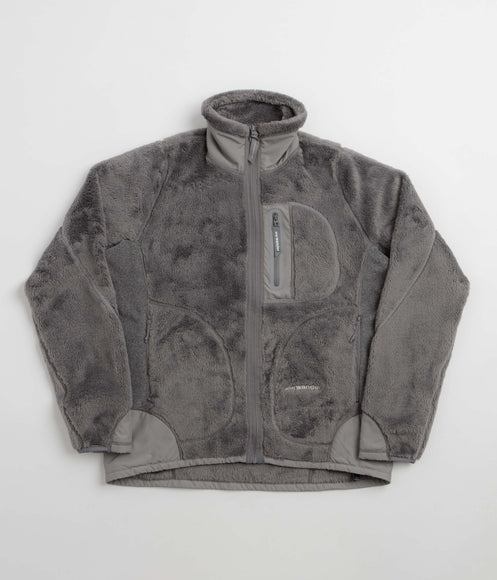 and wander High Loft Fleece Jacket - Dark Grey