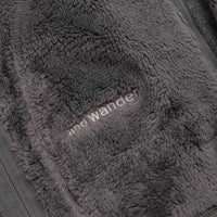 and wander High Loft Fleece Jacket - Dark Grey thumbnail