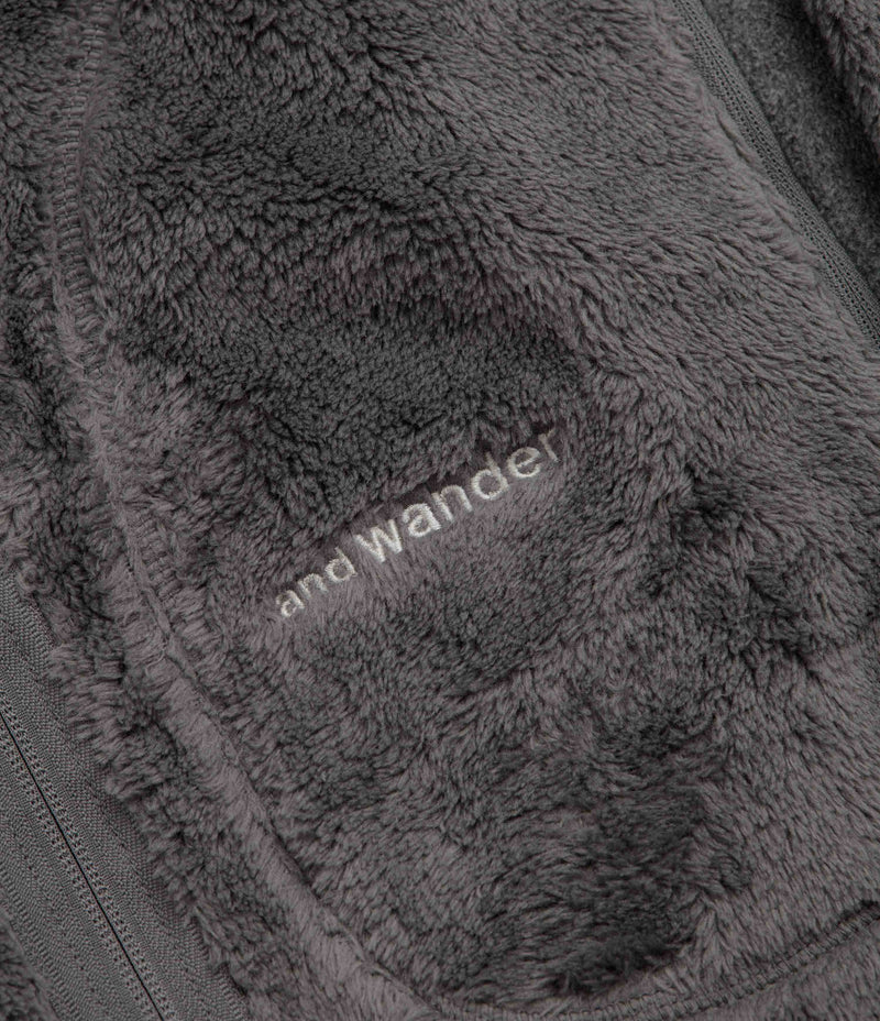 and wander High Loft Fleece Jacket - Dark Grey, view 20
