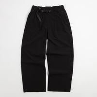 and wander Light Cloth Wide Pants - Black thumbnail