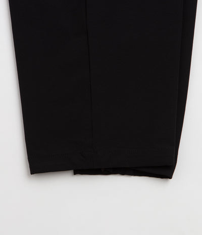 and wander Light Cloth Wide Pants - Black
