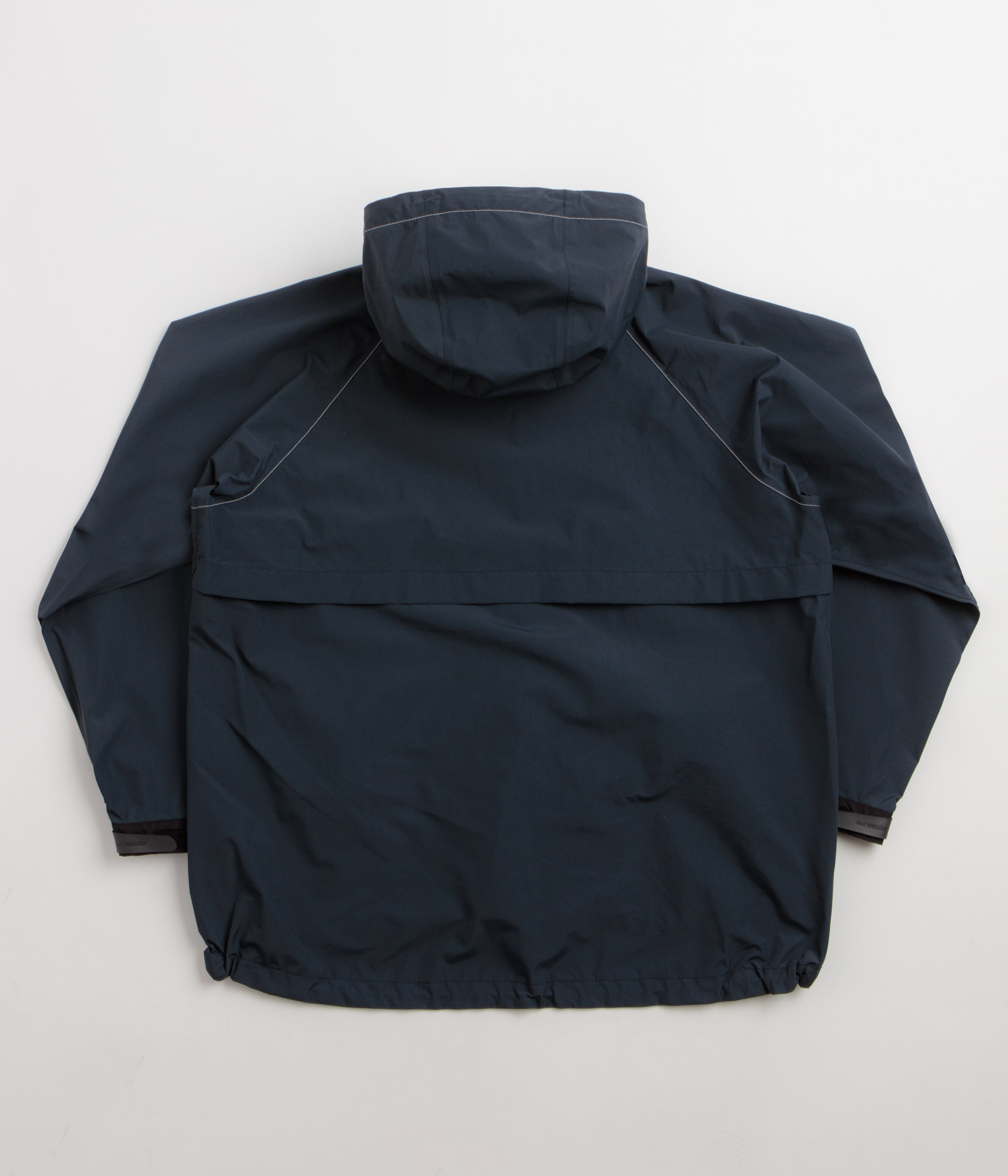 and wander Loose Fitting Rain Jacket - Dark Navy, view 28