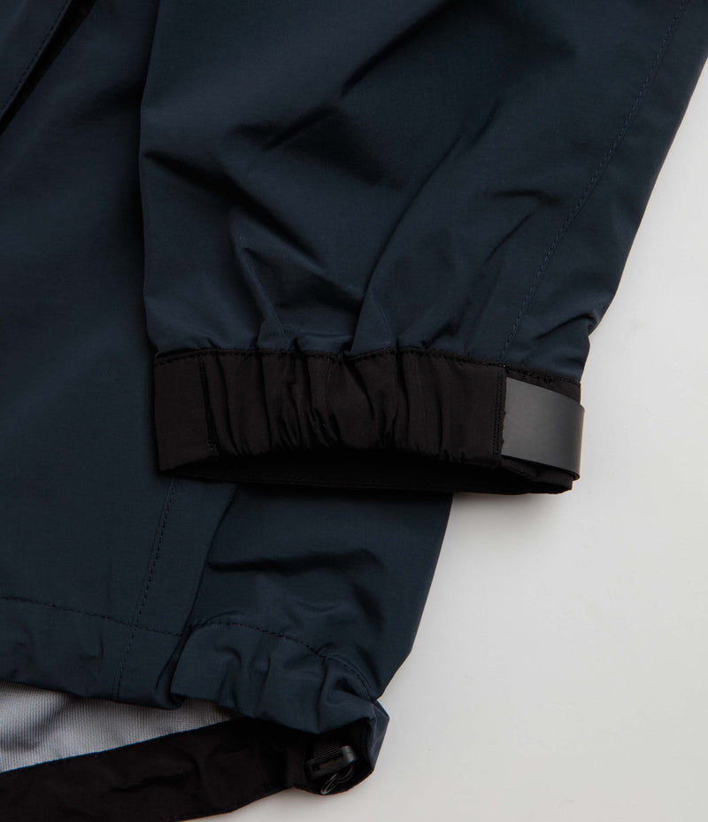 and wander Loose Fitting Rain Jacket - Dark Navy, view 22