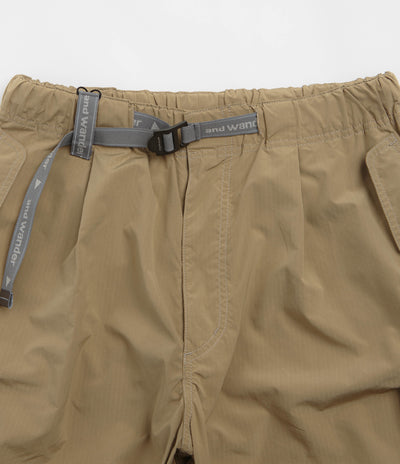 and wander Oversized Cargo Pants in Beige