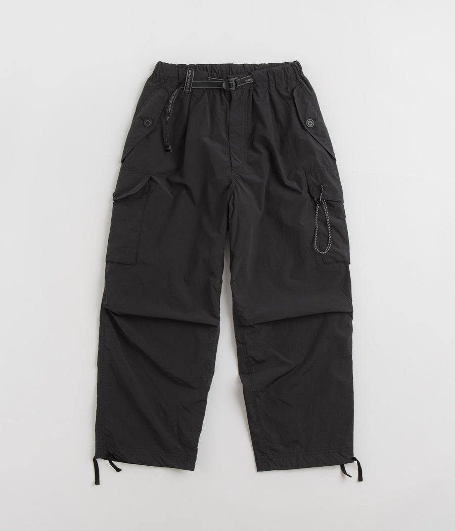 and wander Oversized Cargo Pants in Black