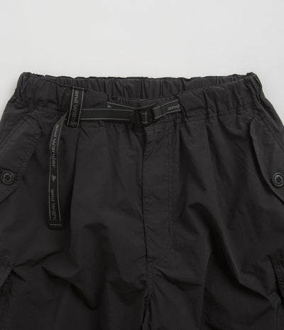 and wander Oversized Cargo Pants in Black
