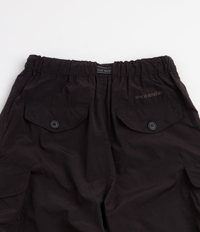 and wander Oversized Cargo Pants in Black