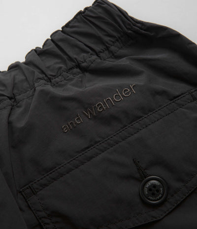 and wander Oversized Cargo Pants in Black