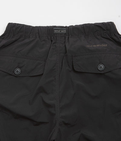 and wander Oversized Cargo Pants in Black