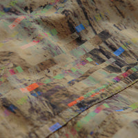 and wander Pertex Printed Wind T-Shirt in Beige thumbnail