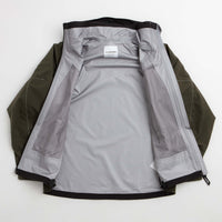 and wander Pertex Shield Rain Jacket - Khaki thumbnail