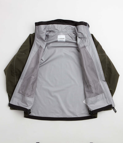 and wander Pertex Shield Rain Jacket - Khaki