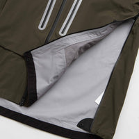 and wander Pertex Shield Rain Jacket - Khaki thumbnail