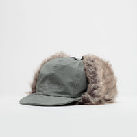 and wander Rainproof Ear Flap Cap - Light Grey thumbnail