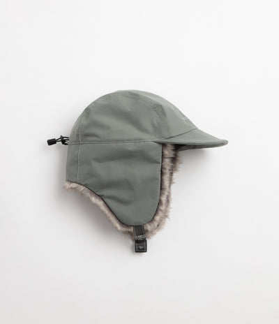 and wander Rainproof Ear Flap Cap - Light Grey